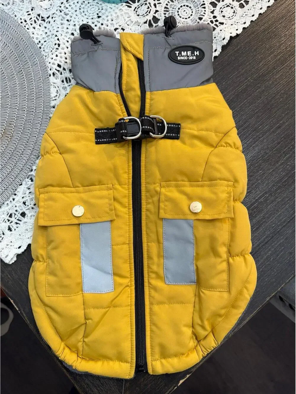 Norbi Warm Dog Coat Reflective Waterproof Turtleneck Cozy Dog Jacket-NEW